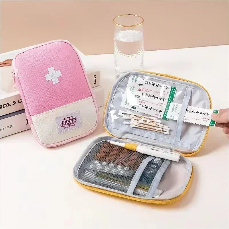 Portable First Aid & Emergency Medicine Bag