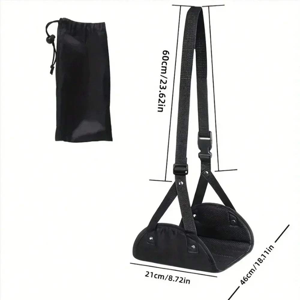 Portable Hanging Footrest with Adjustable Straps