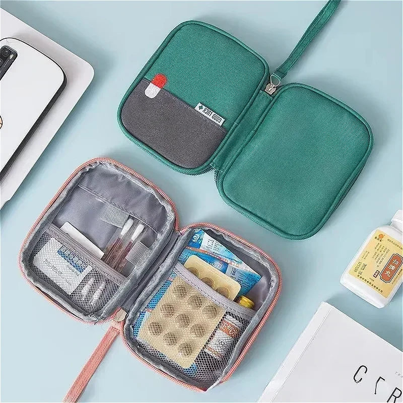 Portable First Aid & Emergency Medicine Bag