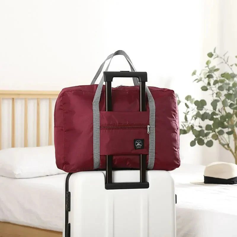 Foldable Carry-On Travel Duffel Bag