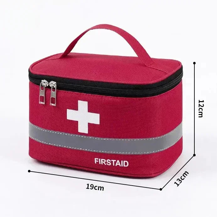 Portable First Aid & Emergency Medicine Bag
