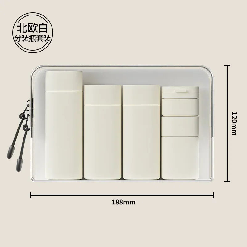 5-Piece Soft-Touch Travel Bottle Set