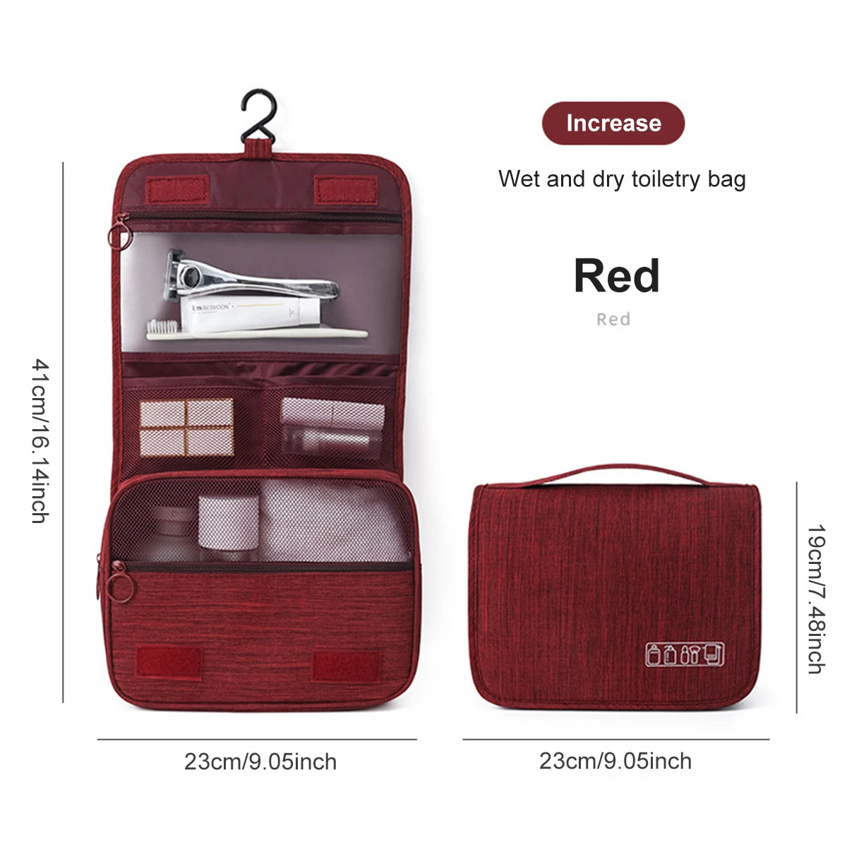 Men's Casual Travel Toiletry Bag