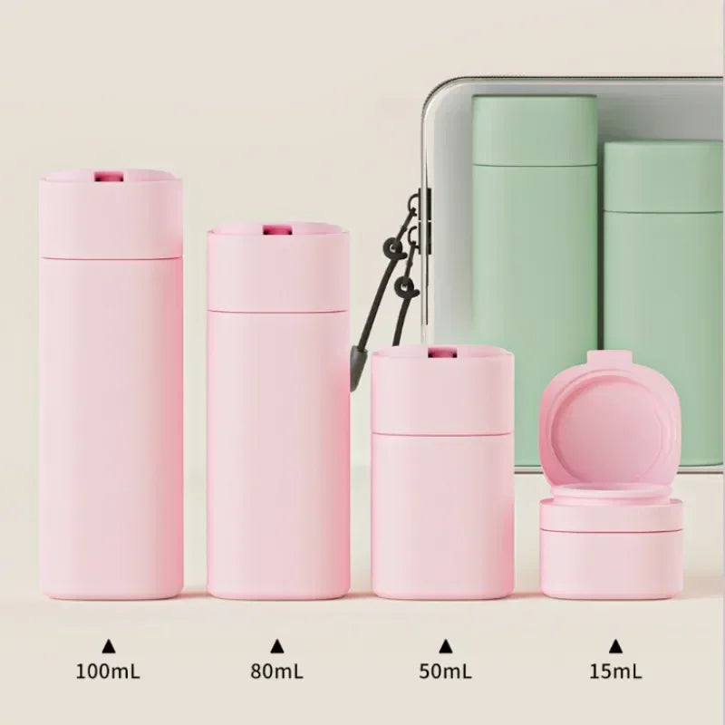 5-Piece Soft-Touch Travel Bottle Set