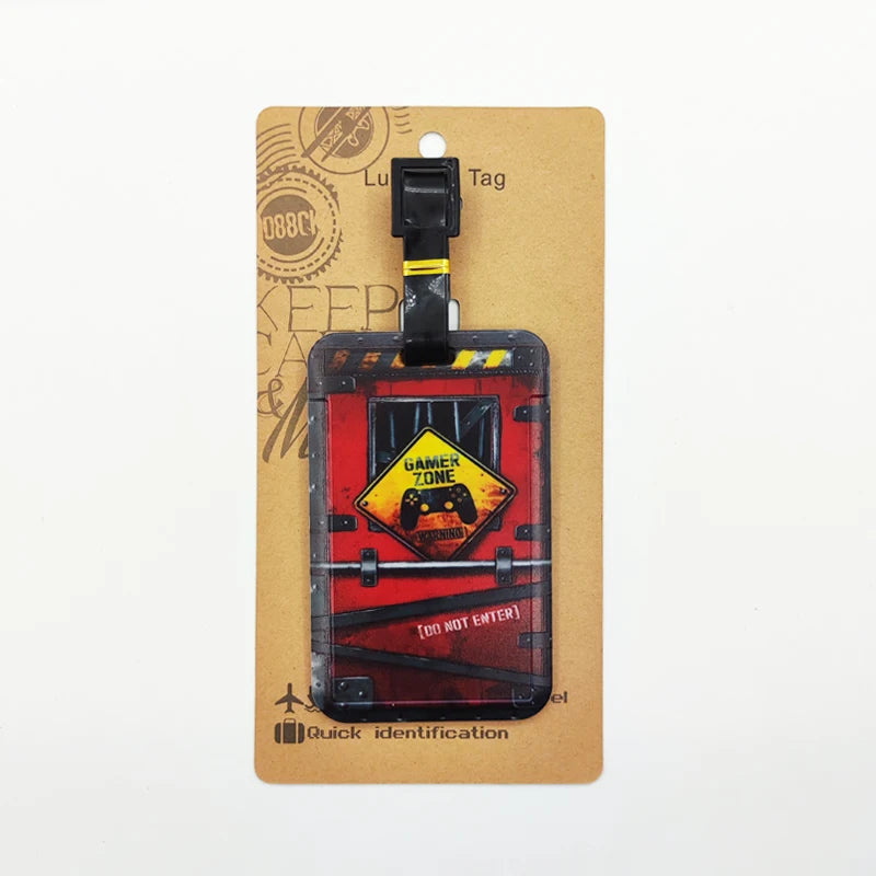 Tape Camera Luggage Tag