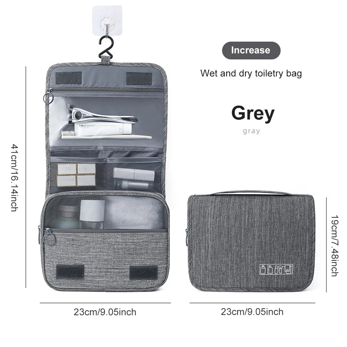 Men's Casual Travel Toiletry Bag