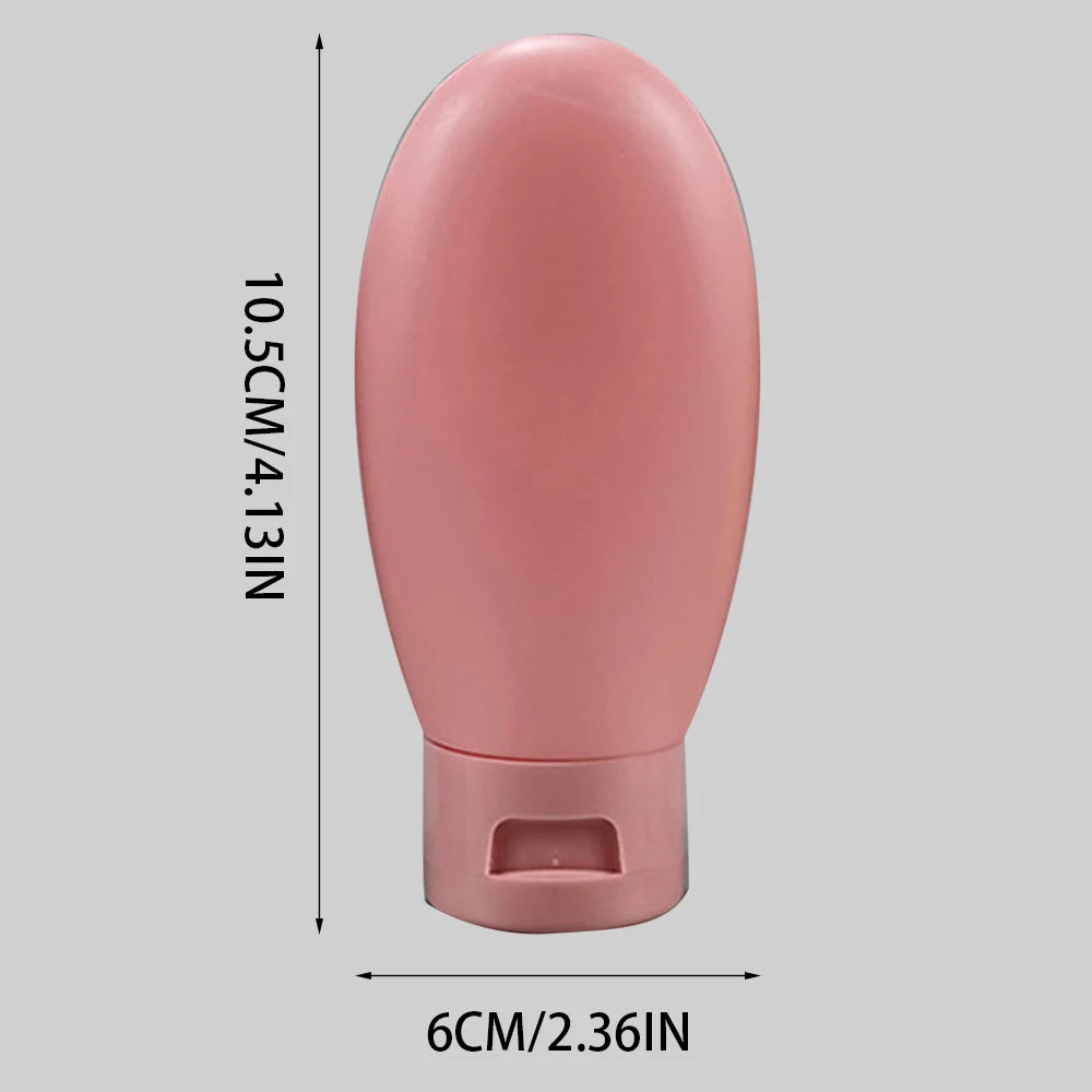 Travel Essential: 3-Pack Leak-Proof Silicone Bottles