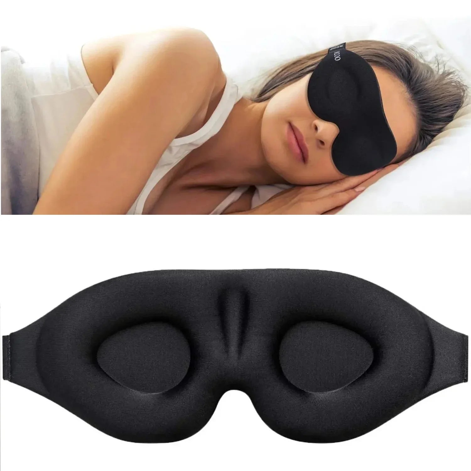 3D Contoured Sleep Mask