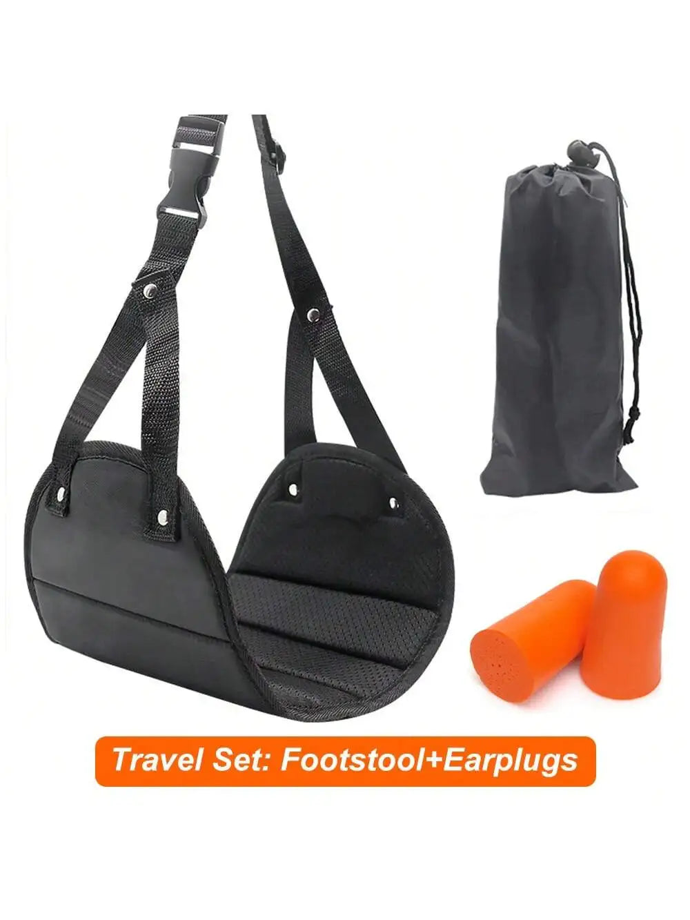Portable Hanging Footrest with Adjustable Straps
