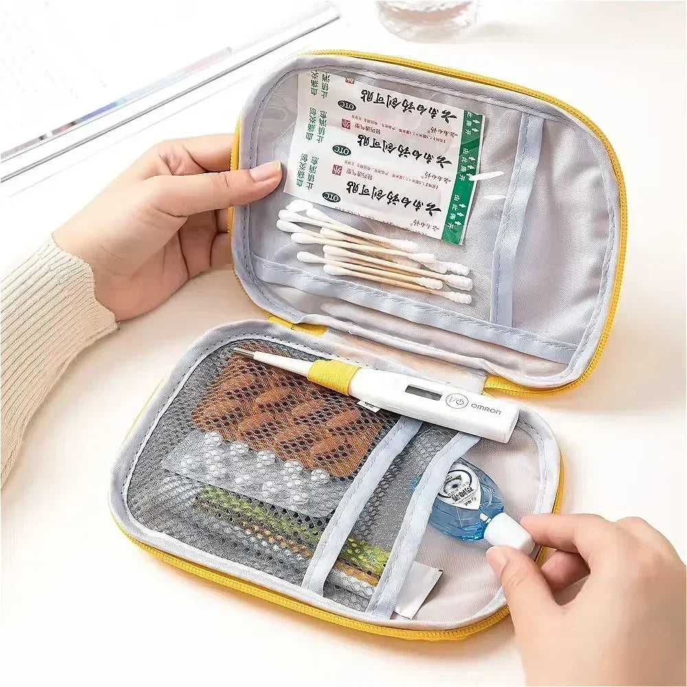 Portable First Aid & Emergency Medicine Bag