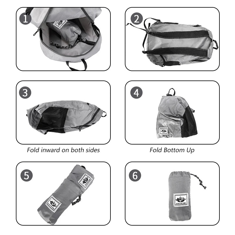 Compact 20L Foldable Outdoor Daypack
