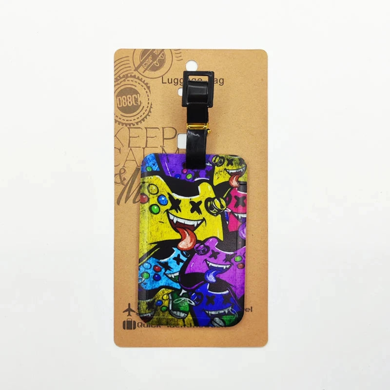 Tape Camera Luggage Tag