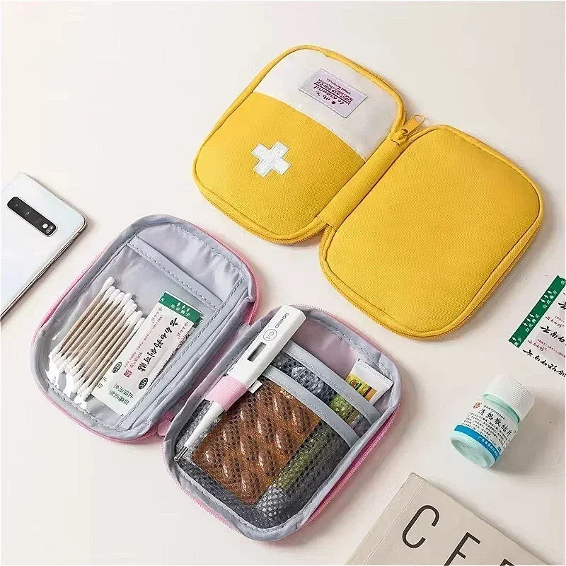 Portable First Aid & Emergency Medicine Bag