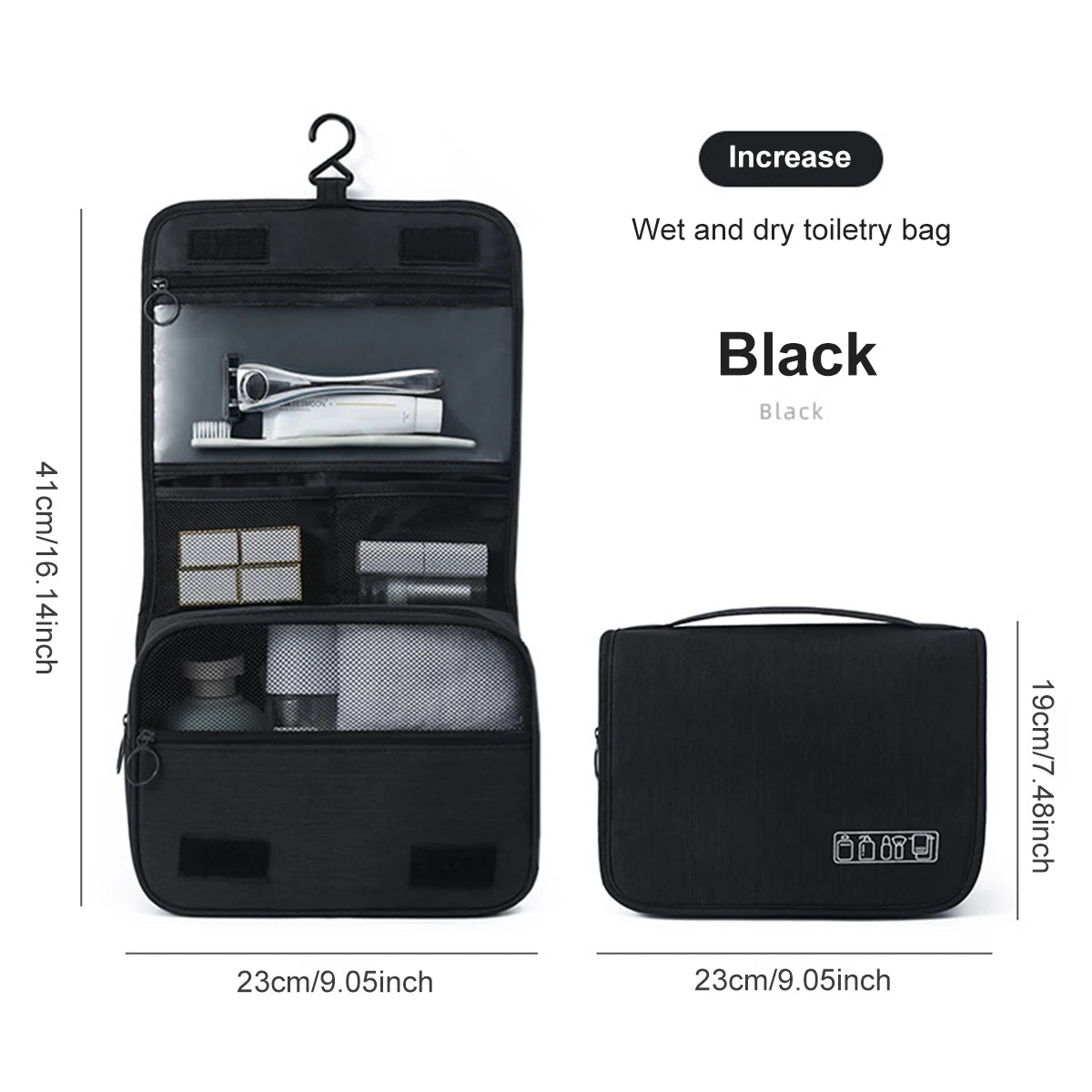 Men's Casual Travel Toiletry Bag