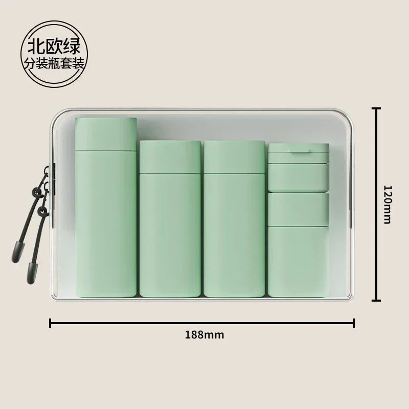 5-Piece Soft-Touch Travel Bottle Set