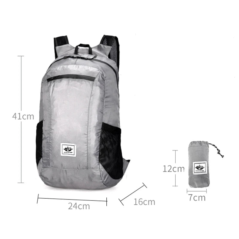 Compact 20L Foldable Outdoor Daypack