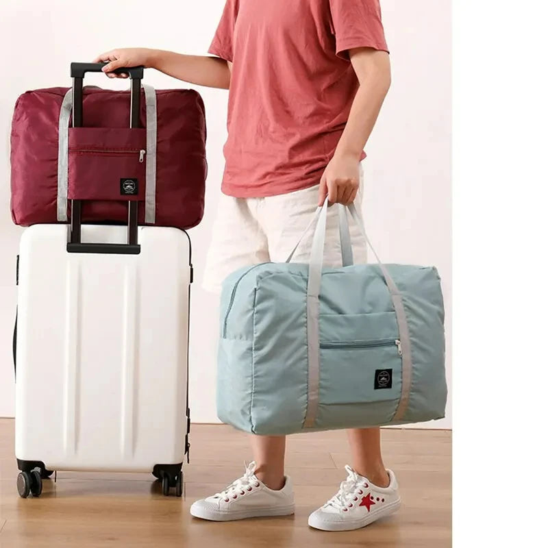 Foldable Carry-On Travel Duffel Bag