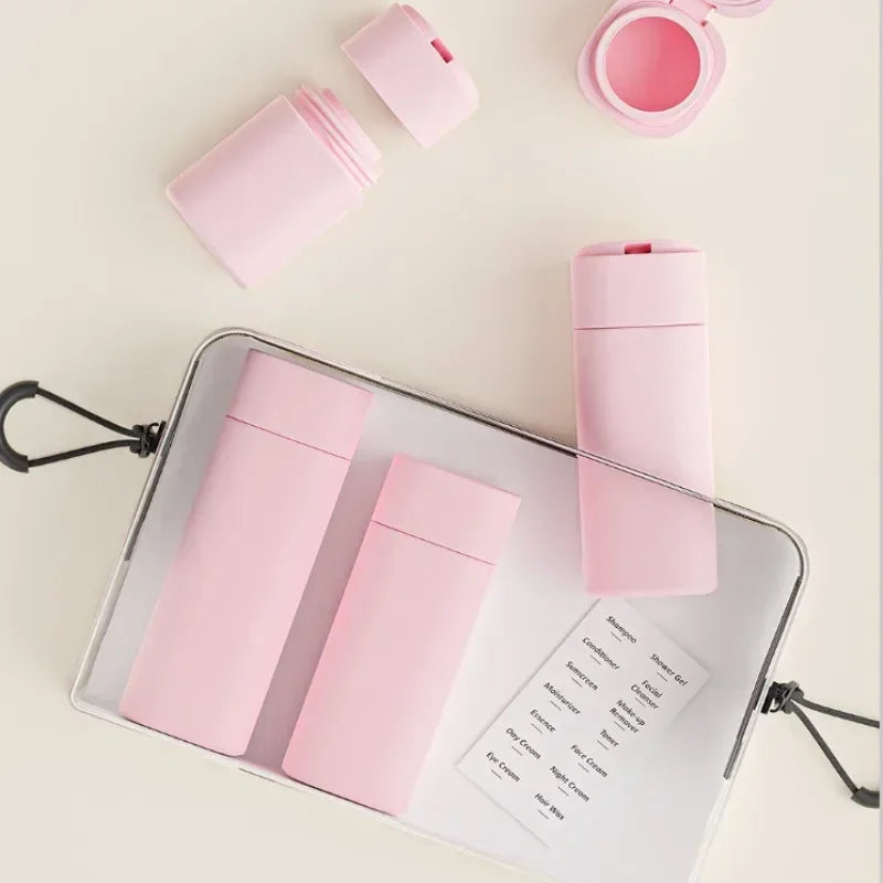 5-Piece Soft-Touch Travel Bottle Set