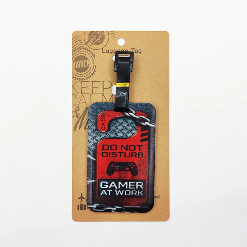 Tape Camera Luggage Tag