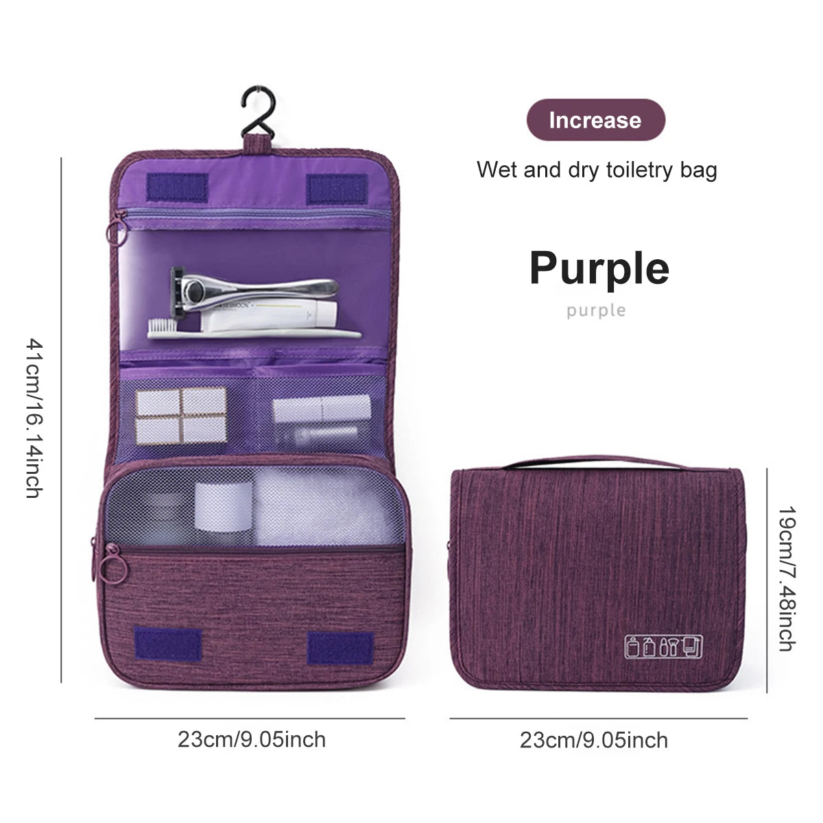 Men's Casual Travel Toiletry Bag